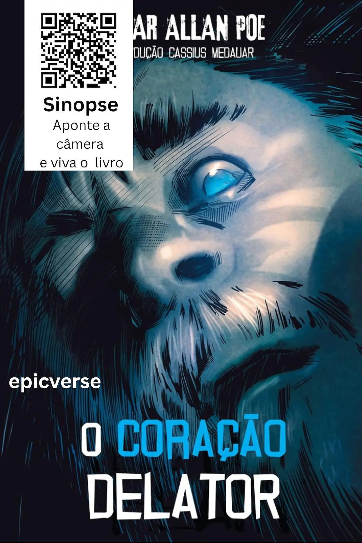 Capa com QR — O Coração Delator